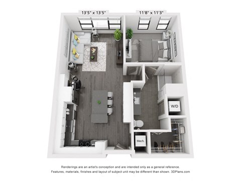 212 W Highland Mall Blvd Studio-2 Beds Apartment for Rent - Photo Gallery 22